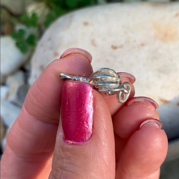 Sterling Silver Palmetto Tree Charm - Picture 8 of 12